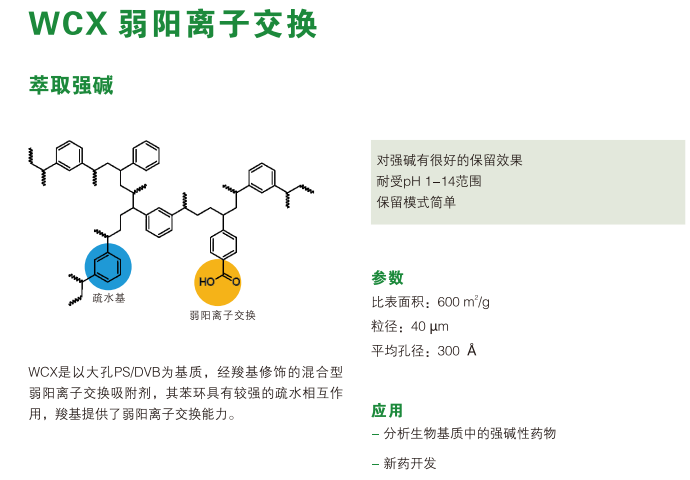 弱陽(yáng)離子交換