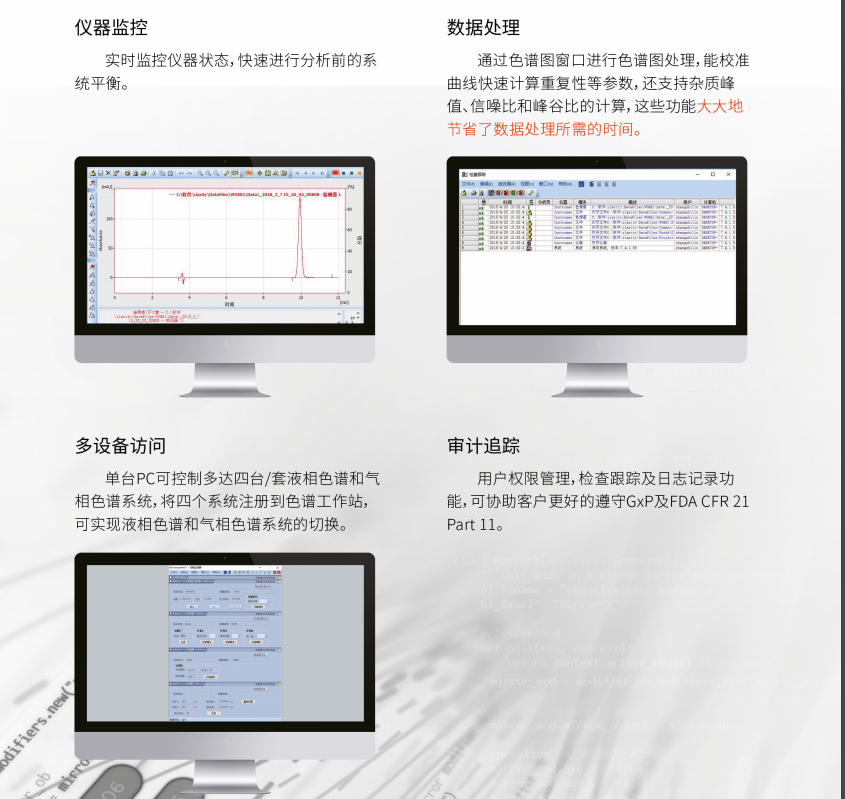 超高液相色譜儀監(jiān)控處理